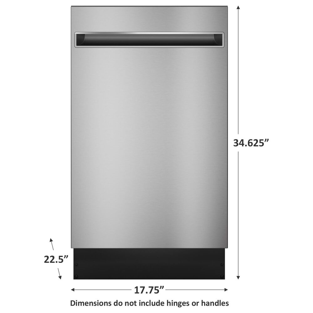 GE Profile 18&quot; Built In Dishwasher in Stainless Steel, , large