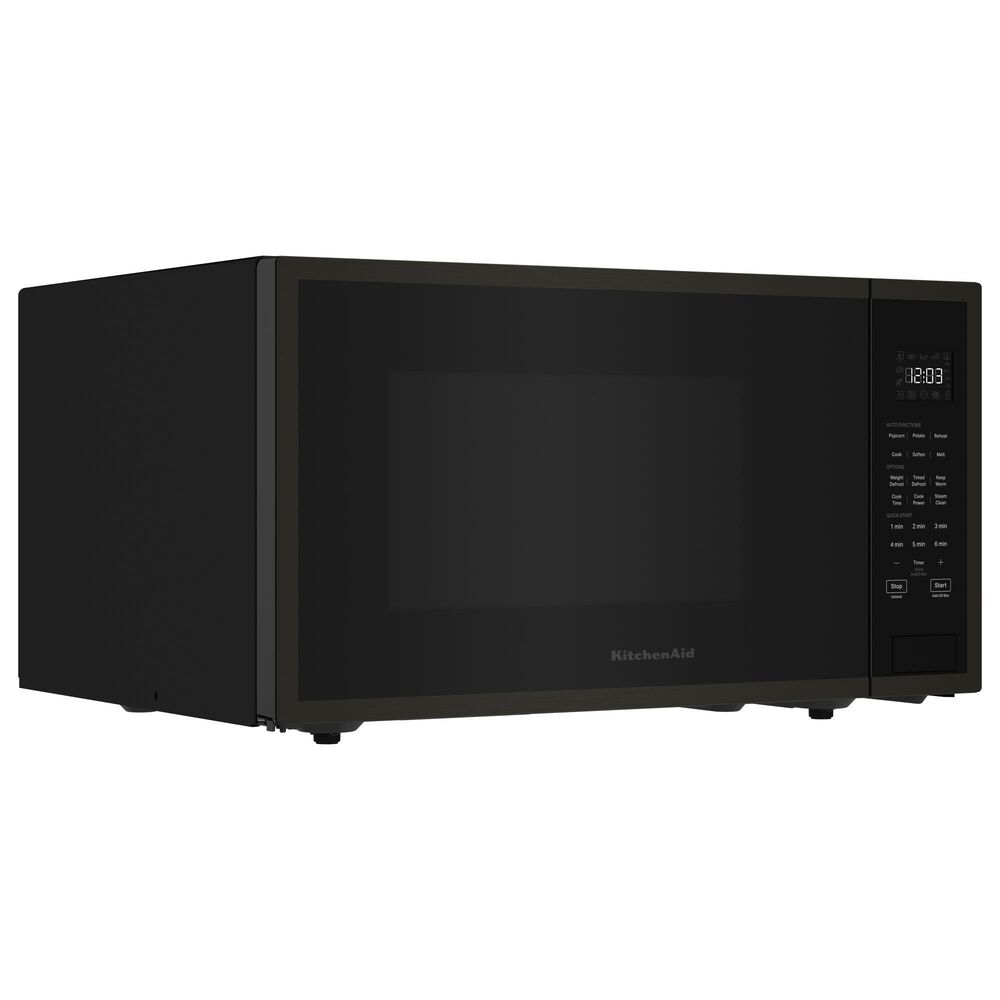 KitchenAid 1.6 Cu. Ft. Countertop Microwave Oven in Black Stainless Steel, , large