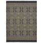 L&R Resources Sun Shower 8" x 10" Black and Brown Indoor/Outdoor Area Rug, , large