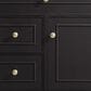 James Martin Vanities Lorelai 36" Single Vanity in Black Onyx with 3 cm Ethereal Noctis Quartz Top, , large