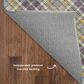 Dalyn Rug Company Soft Essentials Plaid Plum 3" x 5" Indoor/Outdoor Area Rug, , large