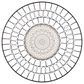 Maple and Jade 32" x 32" Farmhouse Wall Decor in Black and White, , large