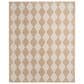 Nourison Positano Geometric Jute 5" x 7" Indoor/Outdoor Area Rug, , large