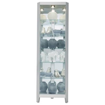 Howard Miller Tamsin II Curio Cabinet in Silver, , large
