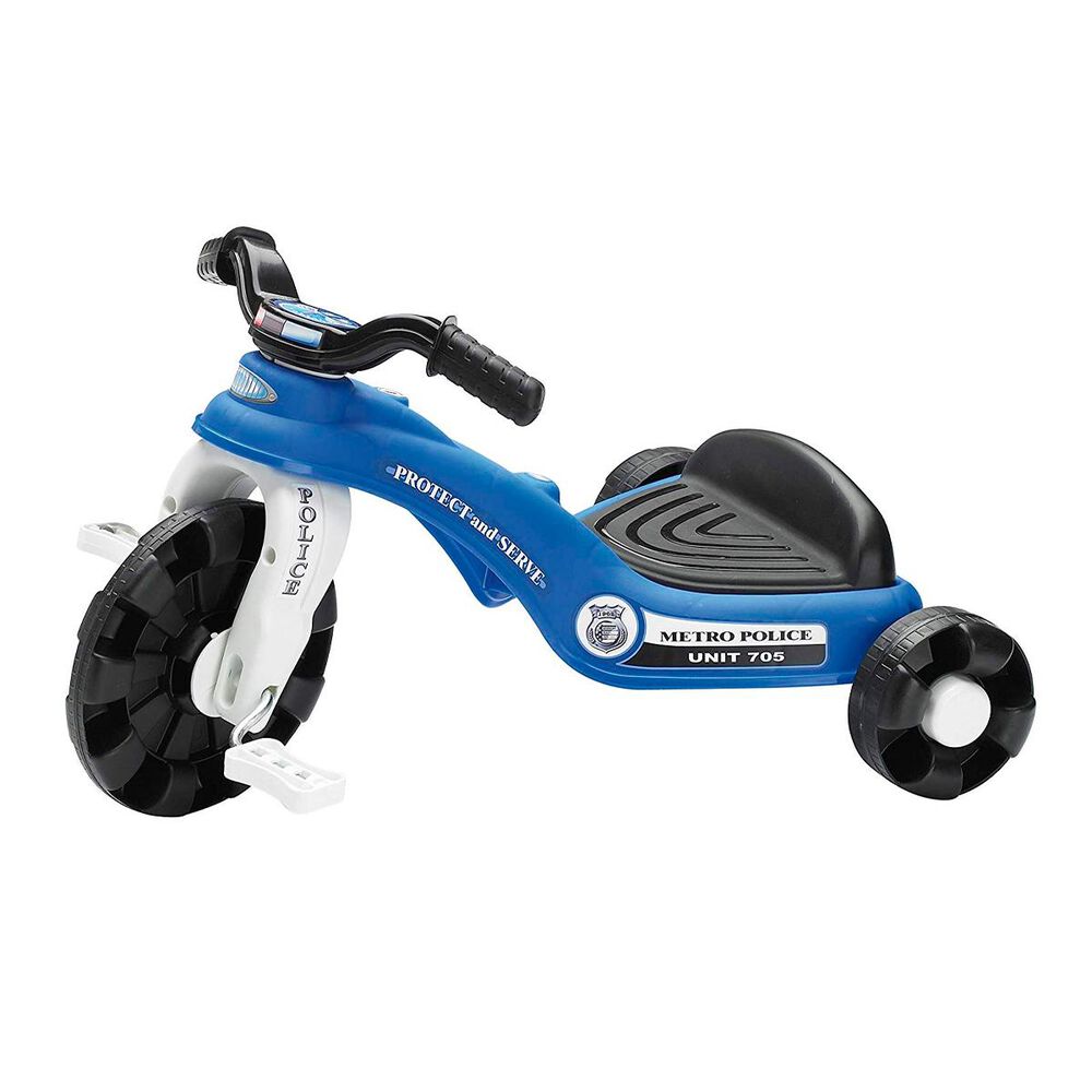 American Plastic Toys Police Mini Trike, , large