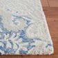 Safavieh Micro-Loop MLP539M 4" x 6" Blue and Ivory Area Rug, , large