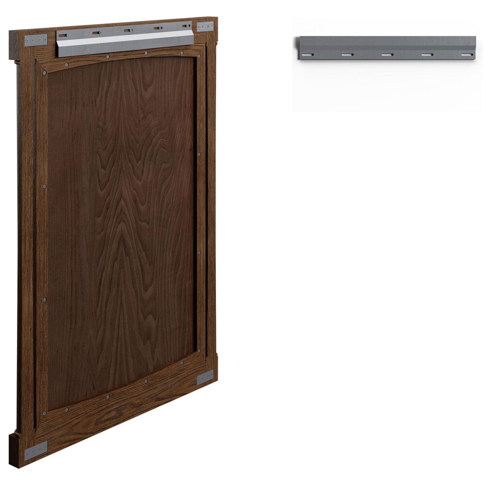 James Martin Kinnsden 26" Rectangular Mirror in Sable Oak, , large