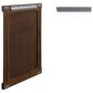 James Martin Kinnsden 26" Rectangular Mirror in Sable Oak, , large
