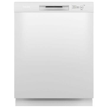 Hotpoint 24" Built-In Dishwasher with Front Control and 60 dBA in White, , large