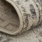 Feizy Kano 2"2" x 3" Ivory and Charcoal Area Rug, , large