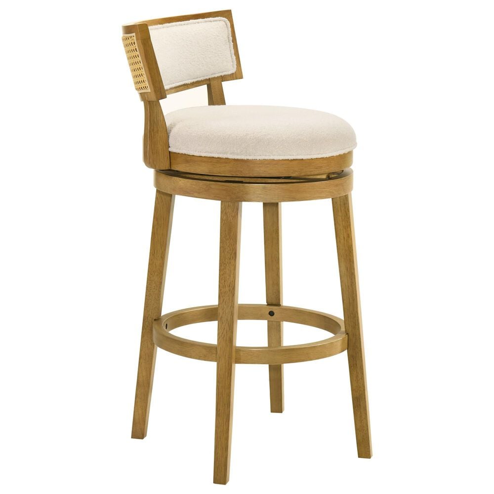 Armen Living Noely Bar Height Stool in Amber Glow, , large