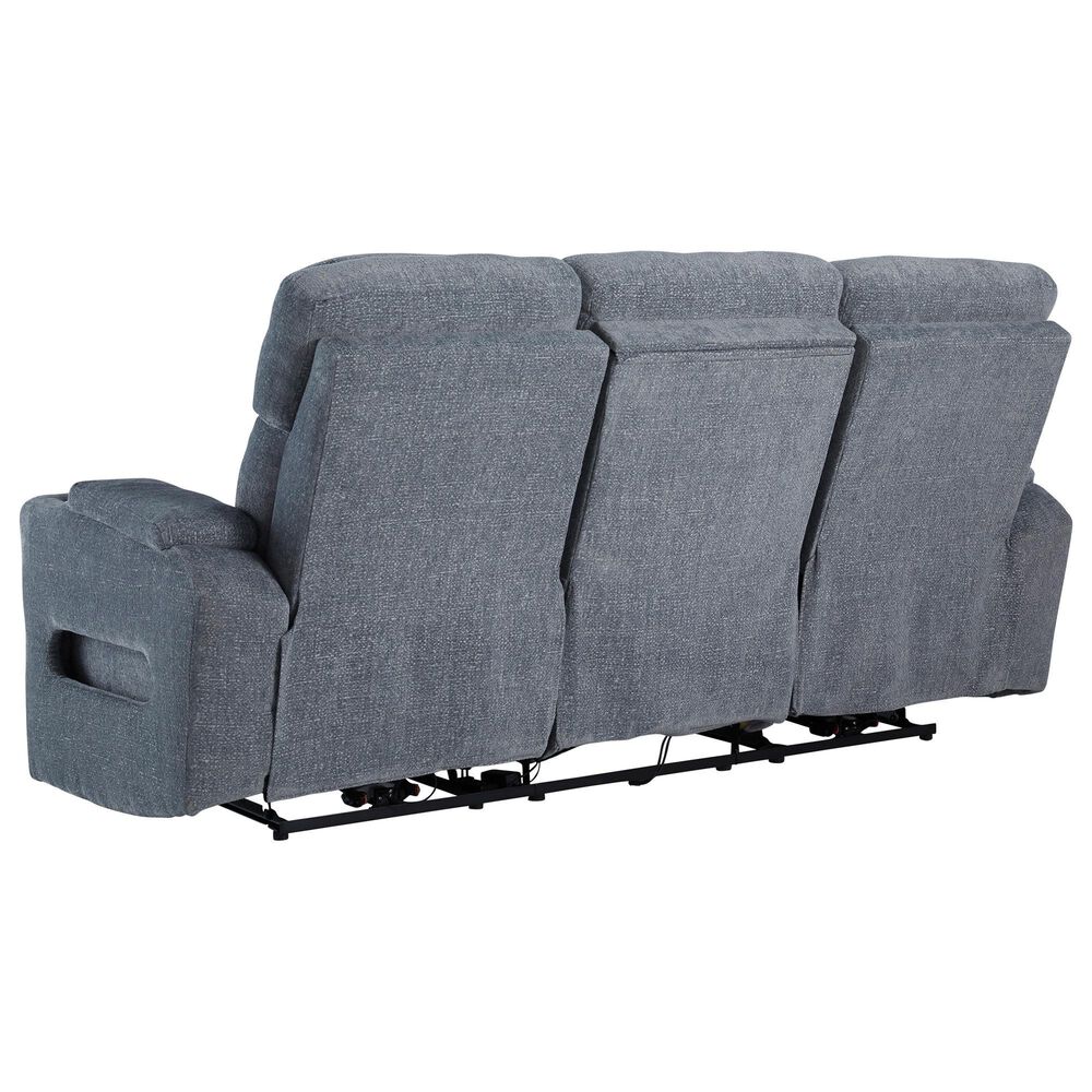 Ashley Forest Lake Power Reclining Sofa in Steel, , large
