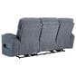 Ashley Forest Lake Power Reclining Sofa in Steel, , large