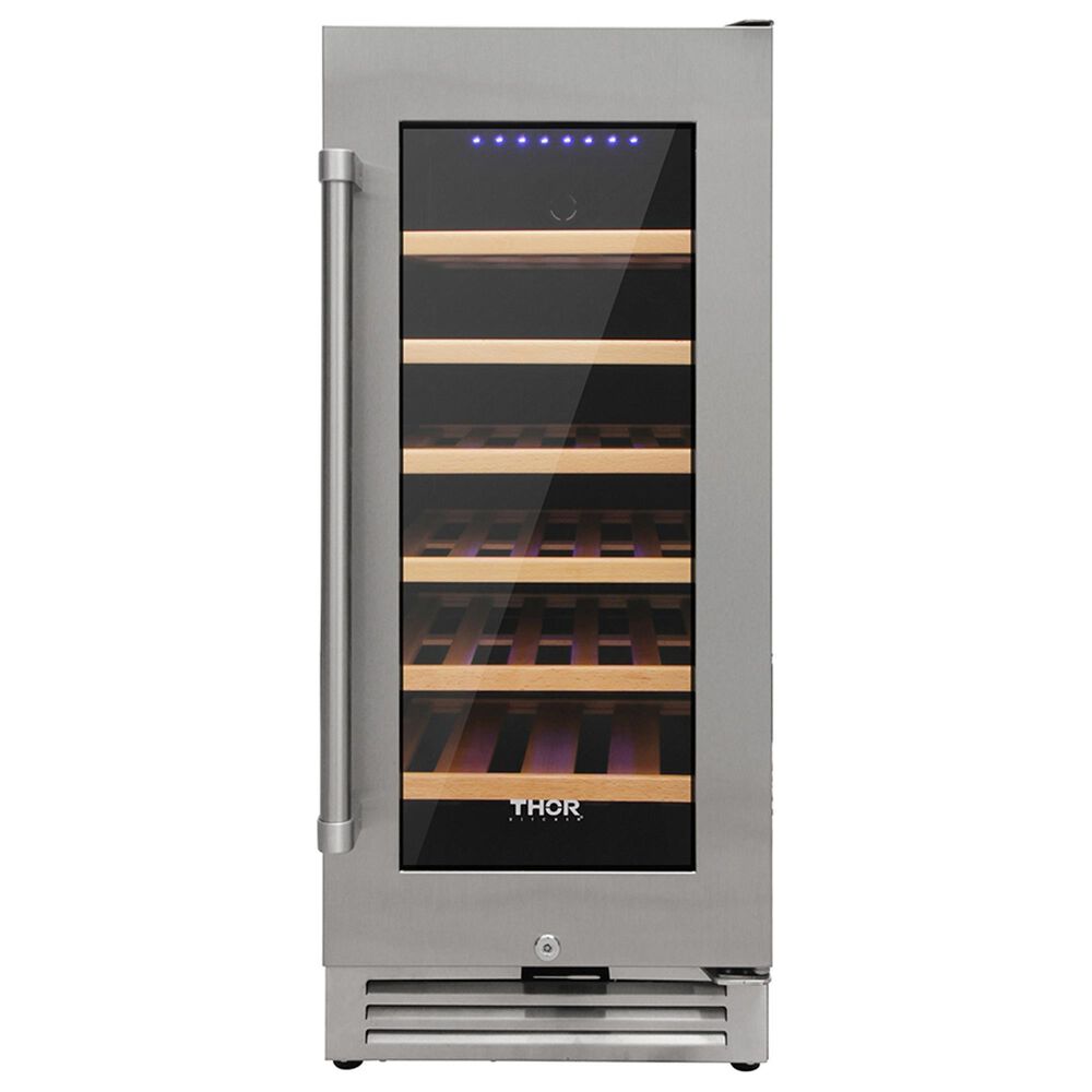 Thor Kitchen 15" Single Zone Wine Cooler in Stainless Steel, , large