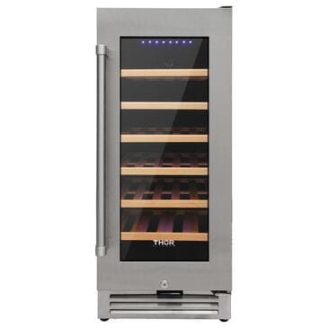 Thor Kitchen 15" Single Zone Wine Cooler in Stainless Steel, , large