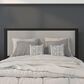 Flash Furniture Melbourne Full Upholstered Headboard in Light Gray, , large