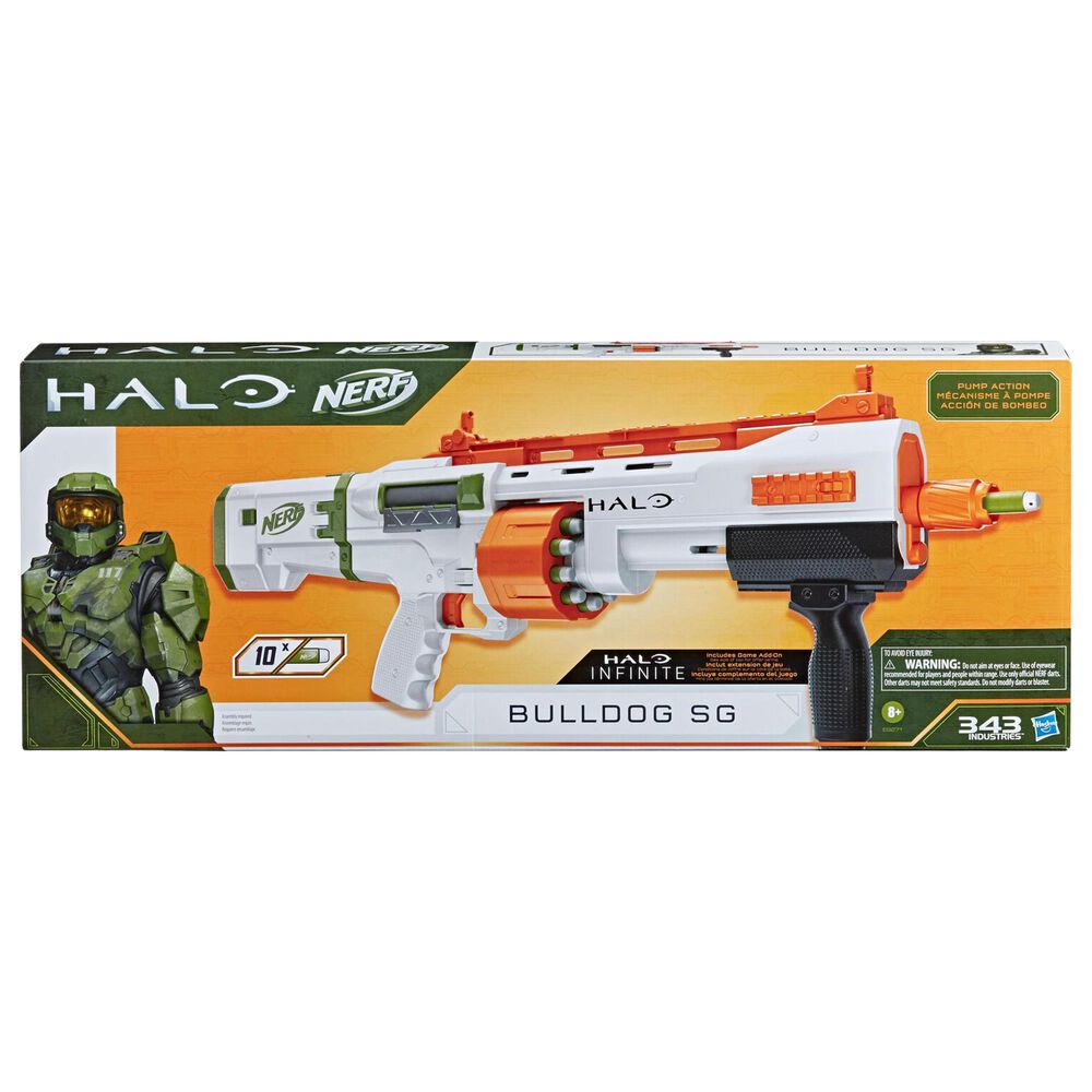 Hasbro Nerf Halo Bulldog Sg Dart Blaster Nebraska Furniture Mart Check out our bulldog halo selection for the very best in unique or custom, handmade pieces from our shops. hasbro nerf halo bulldog sg dart blaster nfm