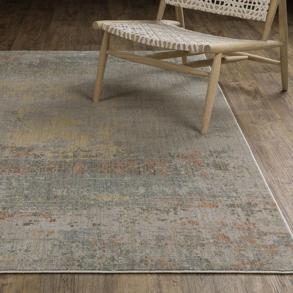 Oriental Weavers Mallory Grey and Multicolor 7&#39;10&quot; x 10&#39;10&quot; Area Rug, , large