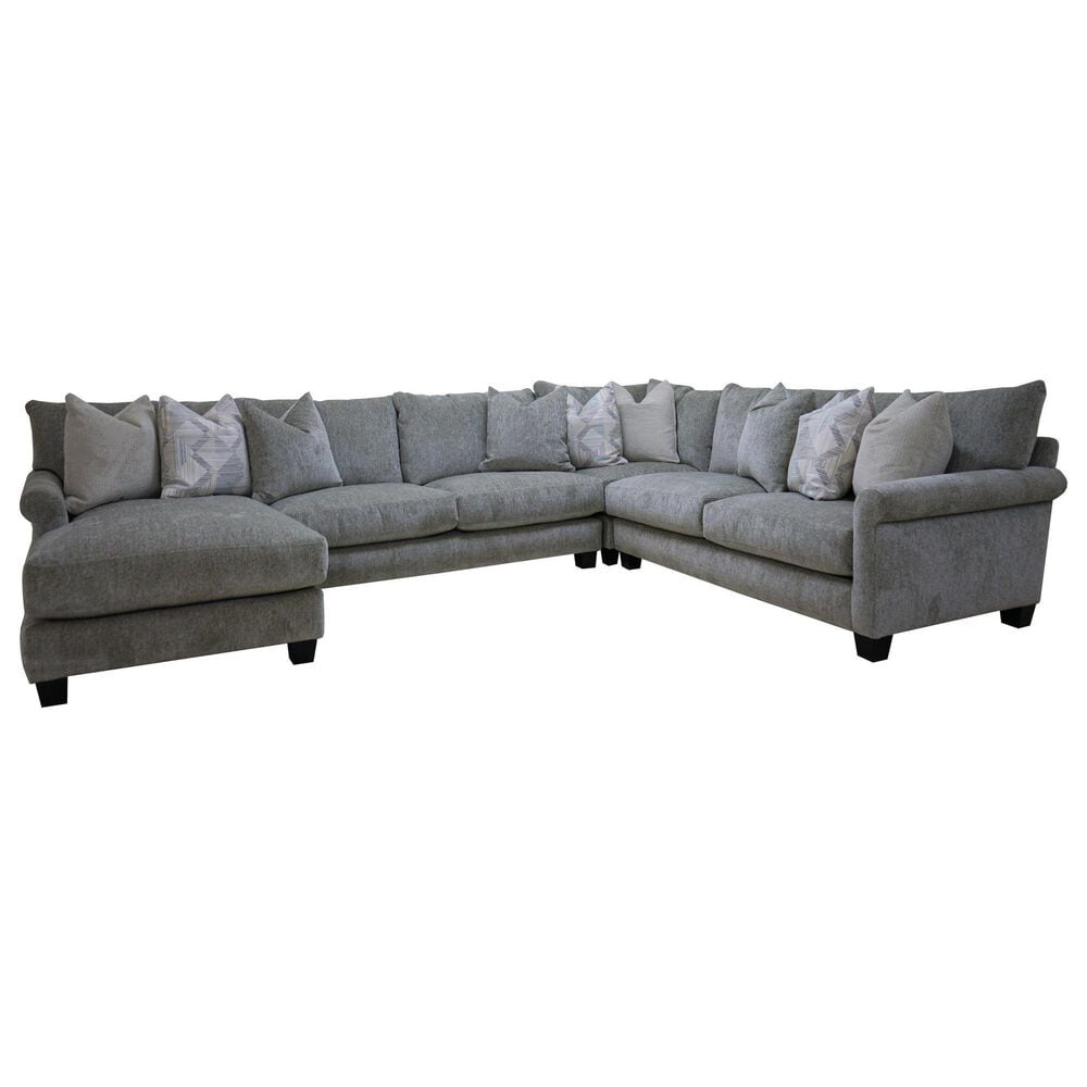 Creature Comforts Asher 4-Piece Sectional with Left Facing Chaise in Sandstone, , large