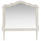 Millenium Arlendyne Bedroom Mirror in Antiqued White, , large