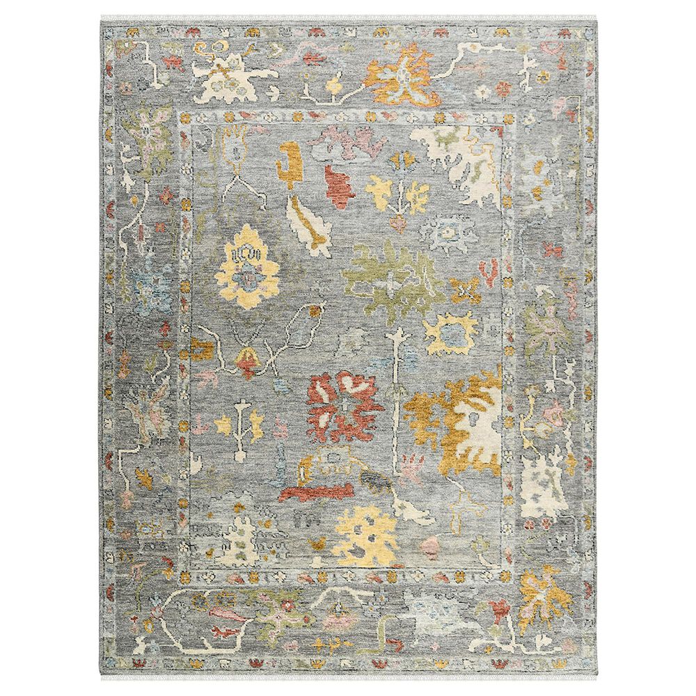 Amer Rugs Jaigarh 2" x 3" Pigeon Gray Area Rug, , large