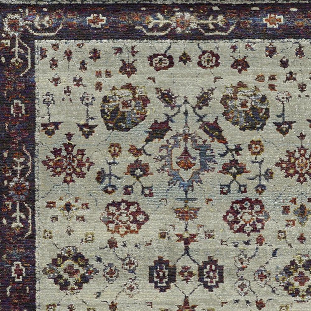 Oriental Weavers Andorra 6842D 10&#39; x 13&#39;2&quot; Stone and Red Area Rug, , large