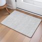 Dalyn Rug Company Soft Essentials Solid Silver 2"6" x 3"10" Area Rug, , large