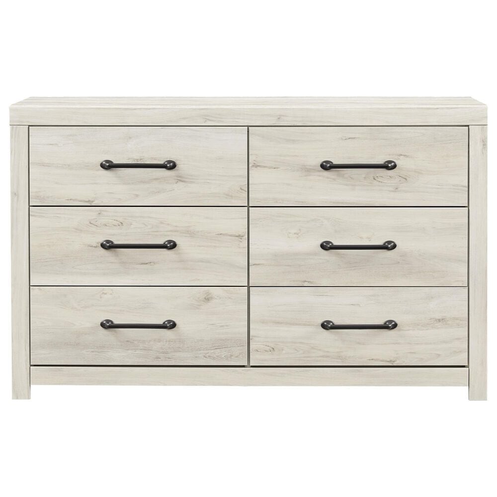 Ashley Cambeck 4 Piece Panel King Bedroom Set in Whitewash, , large