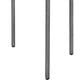 Furniture of America Webber End Table in Light Gray and Gun Metal, , large
