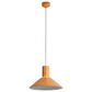 Golden Lighting Faroe 13" 1-Light LED Pendant in Earth Yellow and Grey, , large
