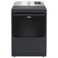 Maytag 5.3 Cu. Ft. Smart Pet Pro Top Load Impeller Washer and 7.4 Cu. Ft. Electric Smart Top Load Dryer Laundry Pair in Midnight Steel, , large