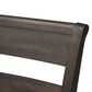 Belle Furnishings Double Bridge Side Chair in Dark Brown (Set of 2), , large