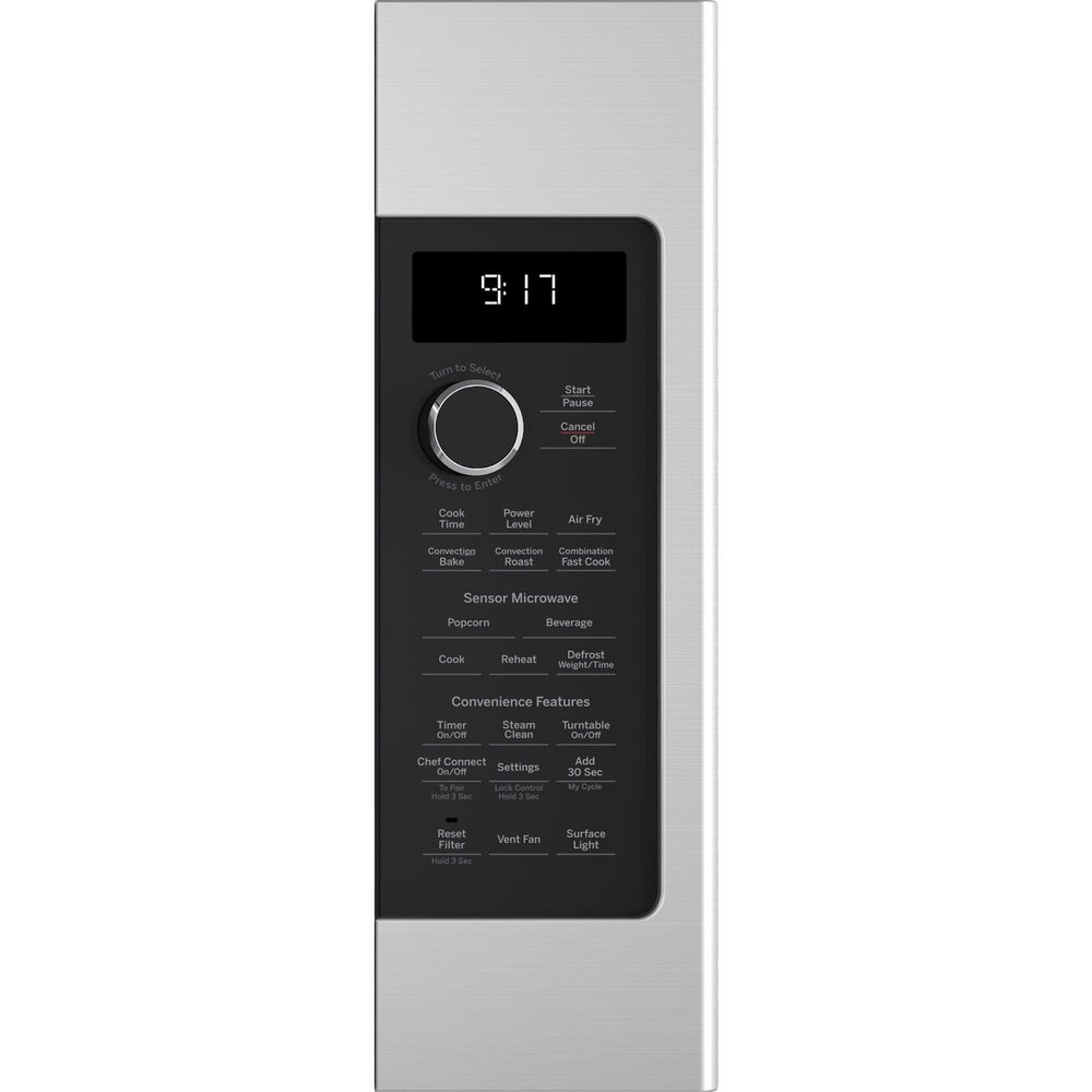 GE Profile 1.7 Cu. Ft. Convection Over-the-Range Microwave Oven in Stainless Steel, , large