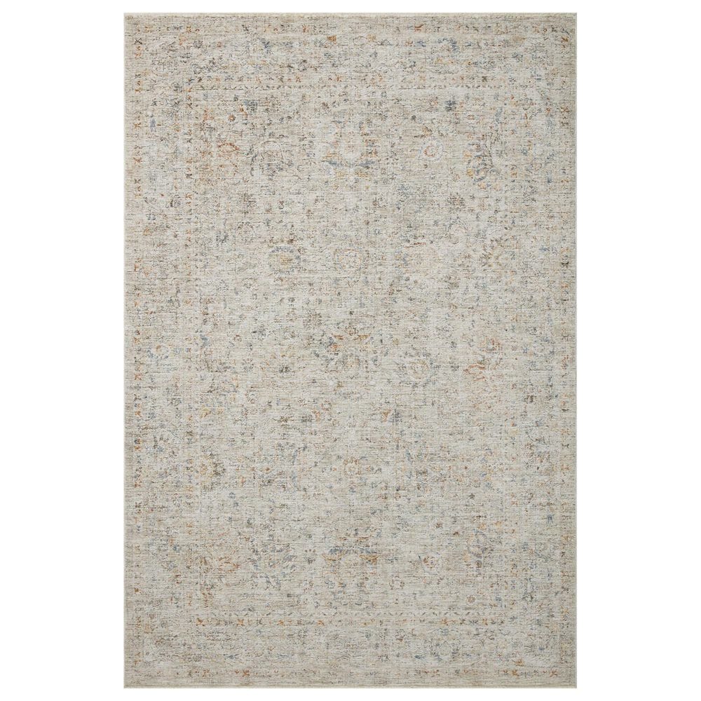 Amber Lewis x Loloi Honora 7"10" x 10" Bone and Multicolor Area Rug, , large