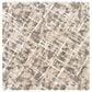 Surya Tuscany TUS-2300 White, Light Beige and Dark Brown 7"10" Square Area Rug, , large
