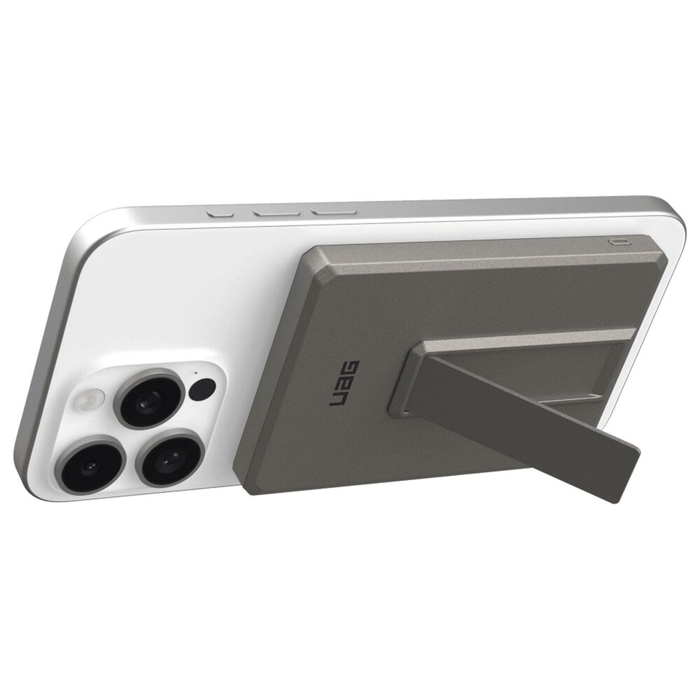 UAG Ultra Slim Portable Power Bank with Kickstand in Titanium, , large