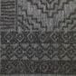 Loloi II Rainier 11"6" x 15" Grey and Charcoal Indoor/Outdoor Area Performance Rug, , large