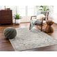 Surya Dresden Taupe, Off-White, Dusty Sage, Deep Teal, Olive, Light Gray and Mustard 7"10" x 10"2" Area Rug, , large