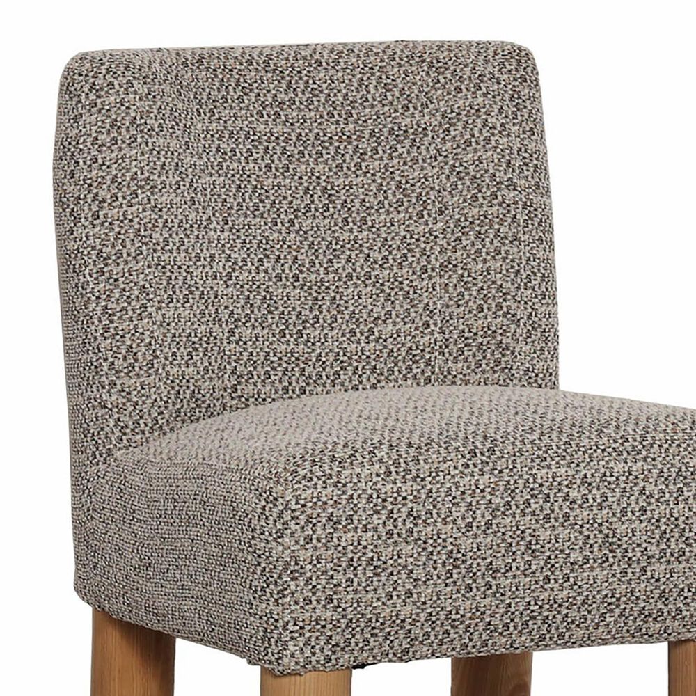 LH Imports Destiny Upholstered Side Chair in Pixel Brown, , large