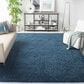 Safavieh August Shag AUG200M 10" x 14" Navy Area Rug, , large
