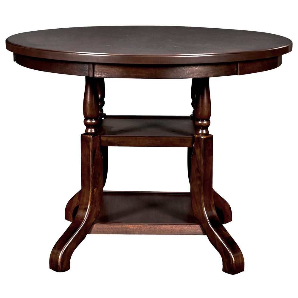 New Heritage Design Bixby Counter Dining Table in Espresso Cherry  - Table Only, , large