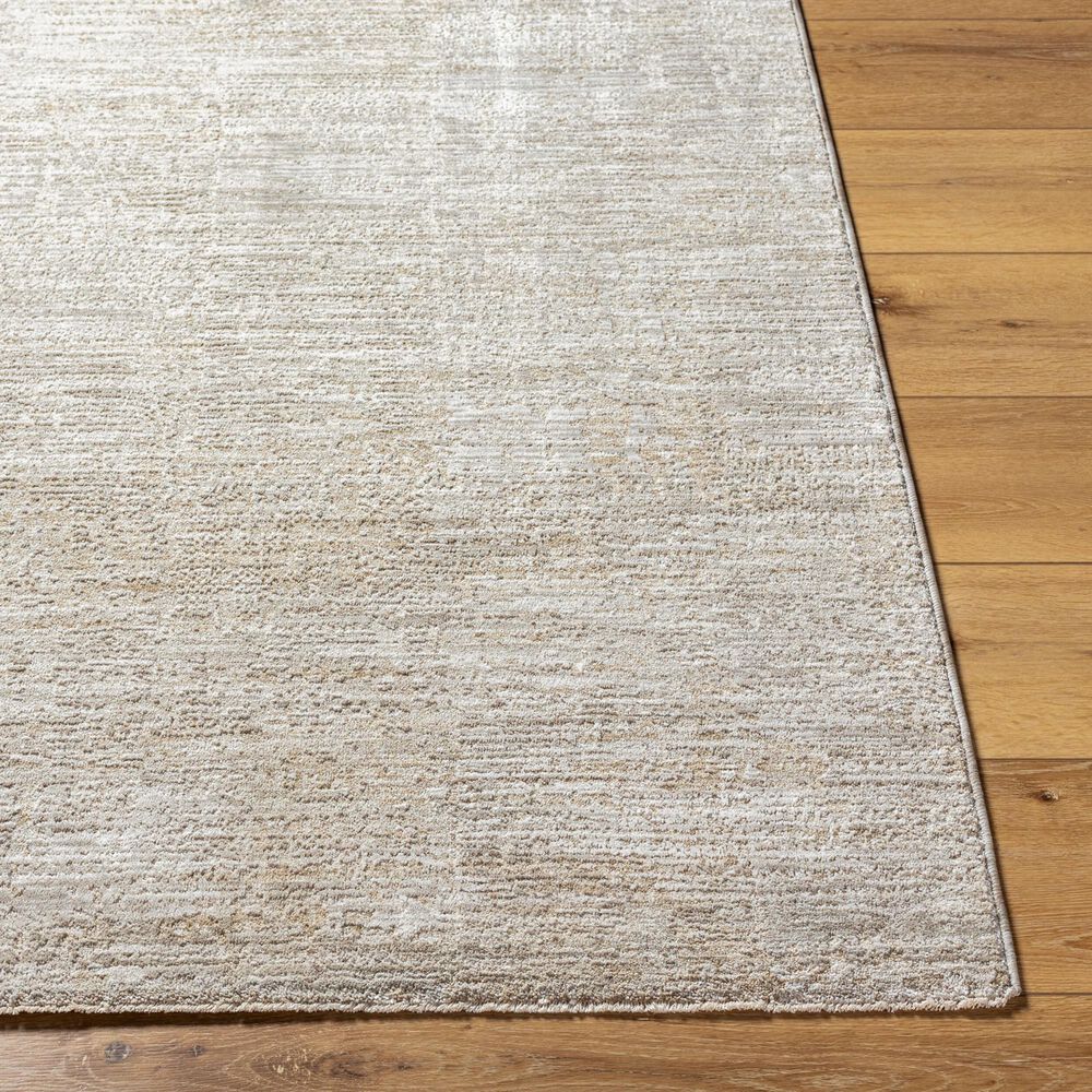 Surya Masterpiece MPC-2321 Medium Gray and Light Gray 2'7" x 3'11" Area Rug, , large