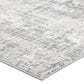 Dalyn Rug Company Rhodes Striped 3"2" x 5"1" Silver Area Rug, , large