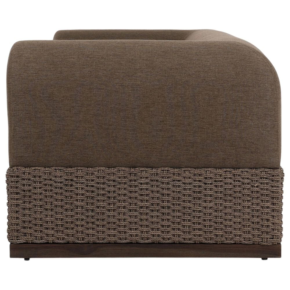 Four Hands Joss Outdoor Sofa in Ellor Brown, , large