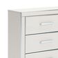 Ashley Zuraleus Queen Upholstered Storage Bed with Two Nightstands in Matte White, , large