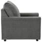 Ashley Stairatt Chair and Ottoman in Gravel, , large