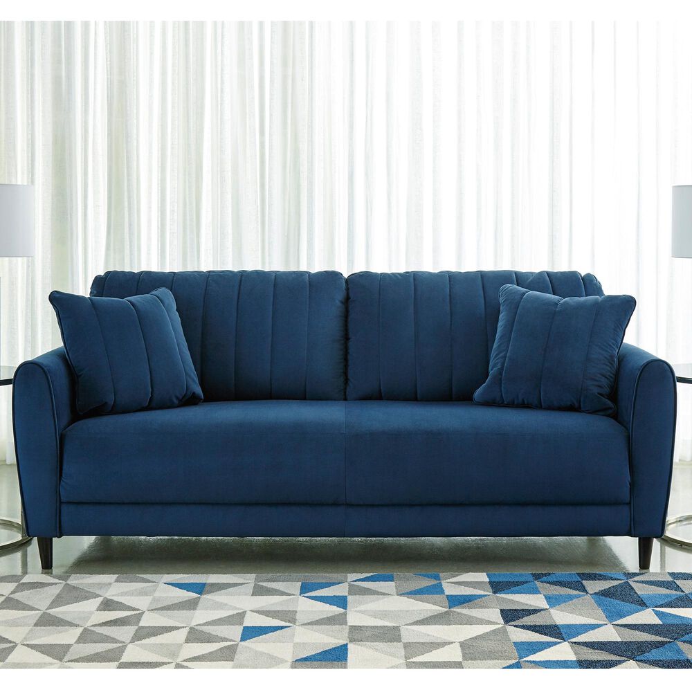 Signature Design by Ashley Enderlin 82&quot; Sofa in Ink Velvet, , large