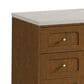 James Martin Laurent 60" Single Bathroom Vanity in Honey Oak with 3 cm Siberian Silestone Top, Rectangular Sink and FreePower Wireless Charger, , large