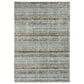 Oriental Weavers Atlas Stripe 747B0 1"10" x 3"2" Blue and Green Scatter Rug, , large