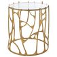 Uttermost Ritual Side Table in Aged Gold, , large